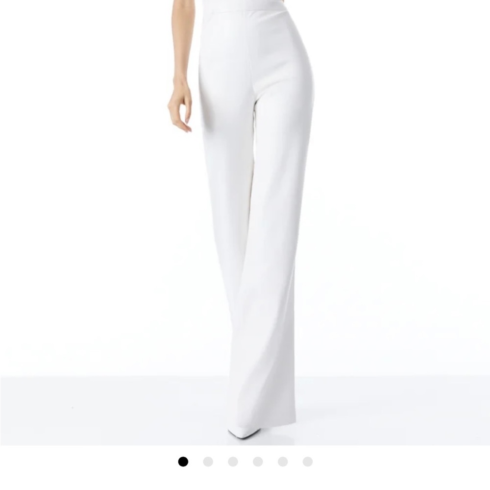 Alice & Olivia Vegan Leather Jumpsuit